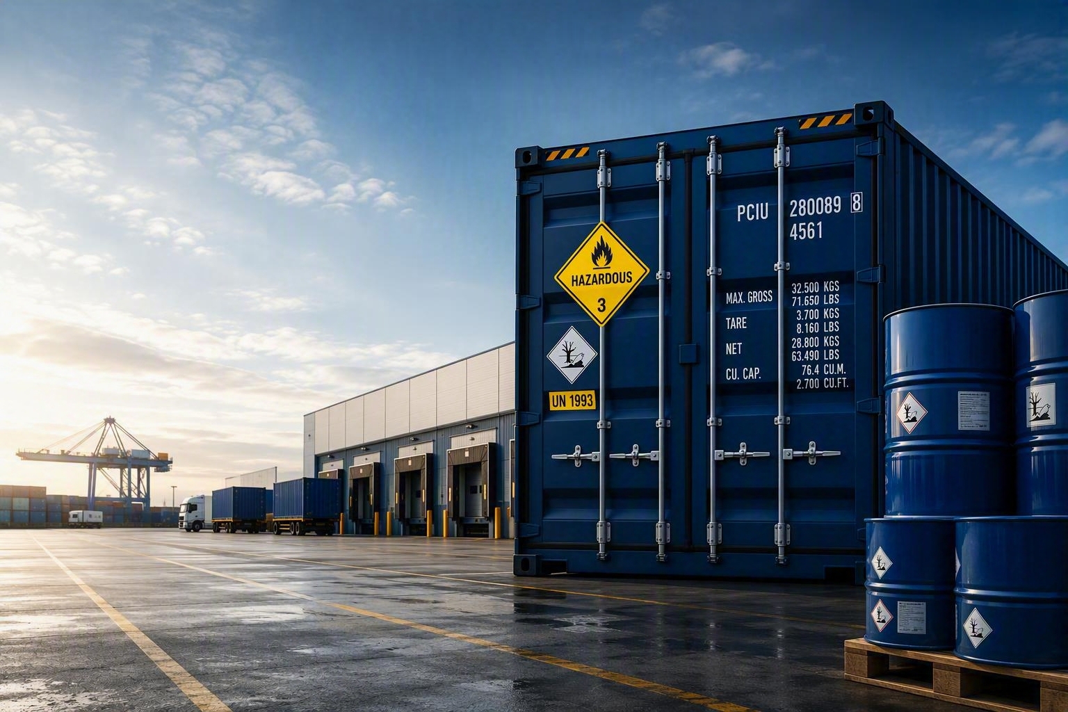 Crest Logistics Hazardous & Dangerous Goods Transport
